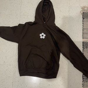 Brown hoodie